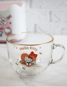 فنجون لب طلایی هلو کیتی