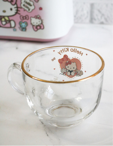 فنجون لب طلایی هلو کیتی