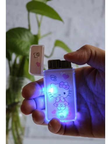 فندک چراغدار هلو کیتی