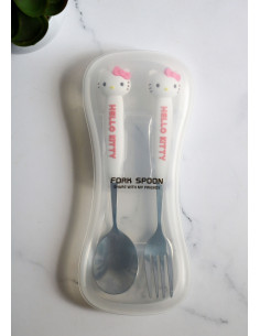 قاشق چنگال هلو کیتی 2