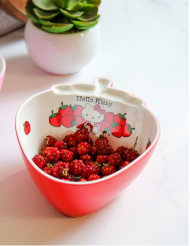 کاسه توت فرنگی فانتزی هلوکیتی