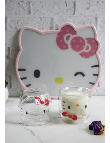 ماگ دوجداره هلو کیتی