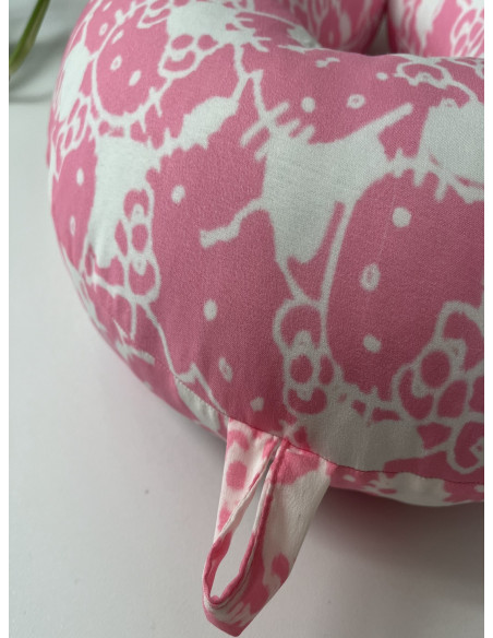 ست بالشت گردنی و چشم‌بند هلو کیتی