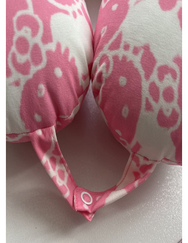 ست بالشت گردنی و چشم‌بند هلو کیتی