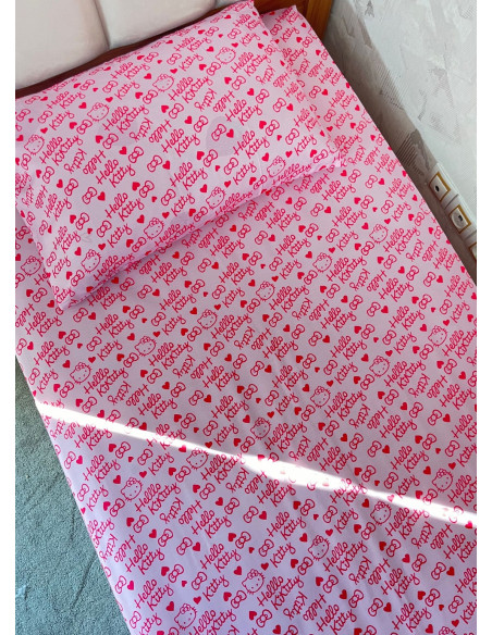 ست رو تختی هلو کیتی