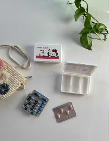 قوطی قرص هلو کیتی