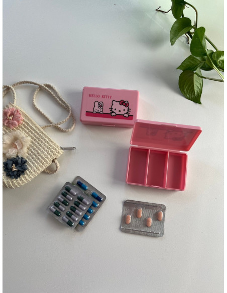 قوطی قرص هلو کیتی