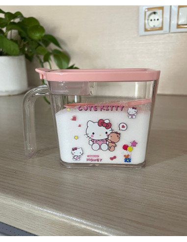 ظرف پودر لباسشویی هلو کیتی