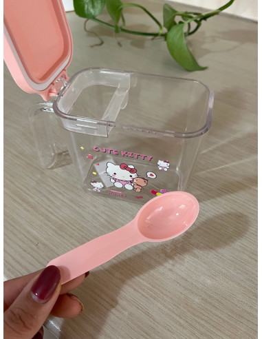 ظرف پودر لباسشویی هلو کیتی