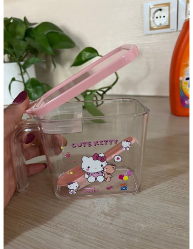 ظرف پودر لباسشویی هلو کیتی