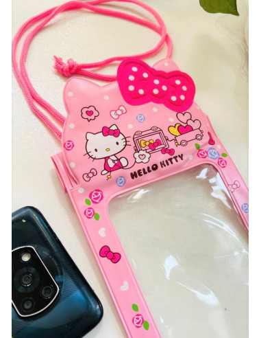 کیف ضد آب گوشی هلو کیتی