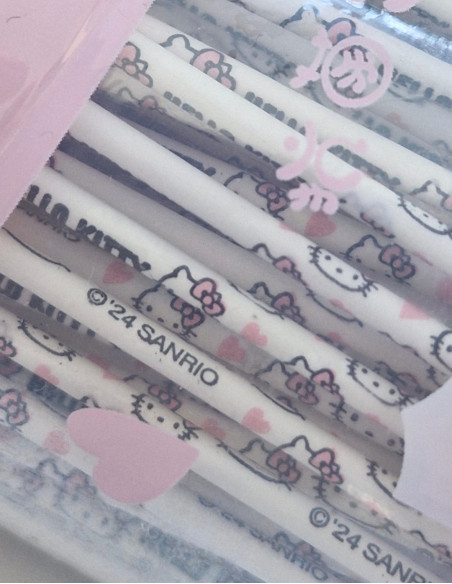 گوش پاک کن صورتی هلو کیتی مخصوص قرتی بازی