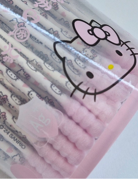 گوش پاک کن صورتی هلو کیتی مخصوص قرتی بازی