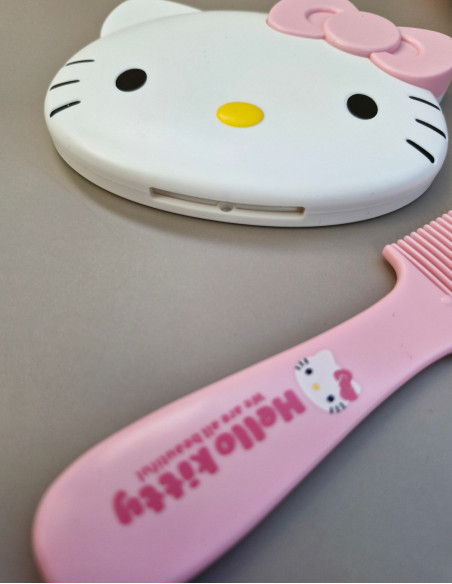 آینه دستی آرایشی هلو کیتی