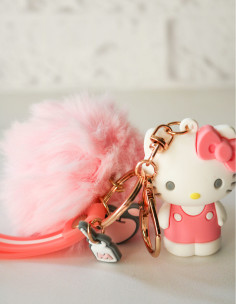 آویز پوم پوم هلوکیتی