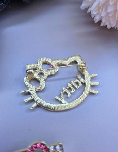 سنجاق سینه هلو کیتی