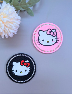 زیر لیوانی ماشین هلو کیتی