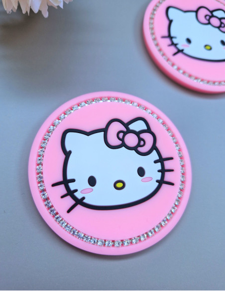 زیر لیوانی ماشین هلو کیتی