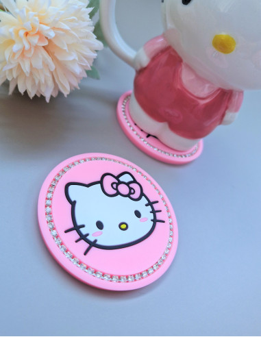 زیر لیوانی ماشین هلو کیتی