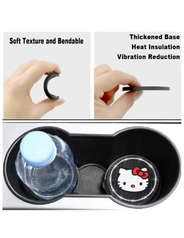 زیر لیوانی ماشین هلو کیتی