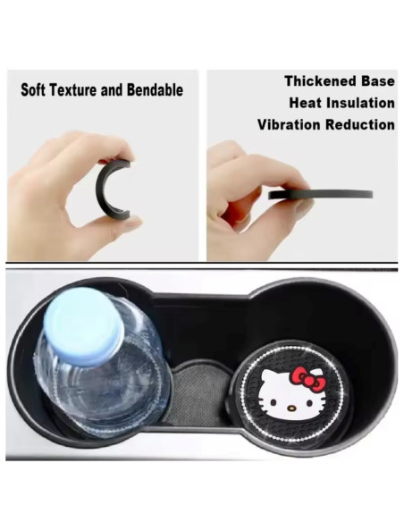 زیر لیوانی ماشین هلو کیتی