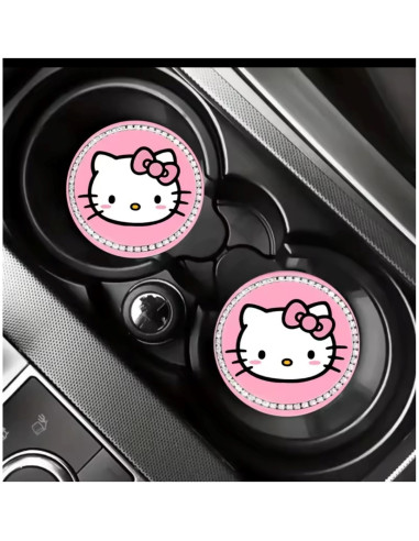 زیر لیوانی ماشین هلو کیتی