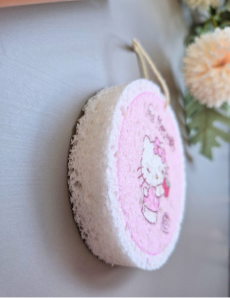 اسفنج شست و شوی صورت هلو کیتی