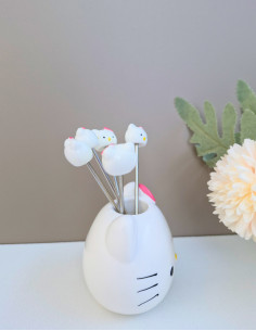 چنگال مزه خوری هلو کیتی 2