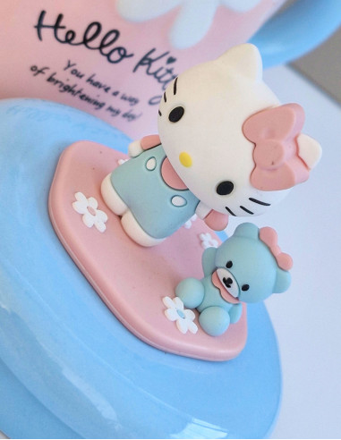 ست قوری فنجان هلو کیتی