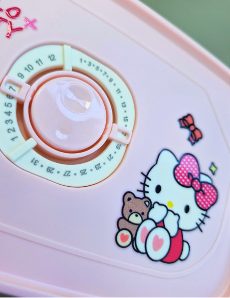 ظرف تاریخ دار هلو کیتی