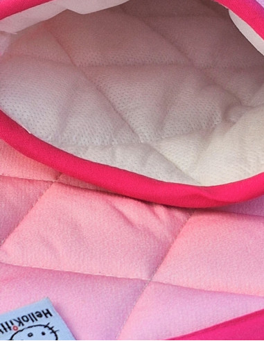 دستکش فر آشپزخانه مخصوص صورتی دوستان هلوکیتی