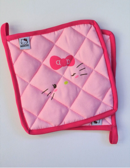 دستگیره آشپزخانه صورتی هلو کیتی