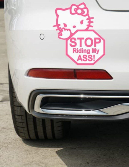 برچسب ماشین هلو کیتی