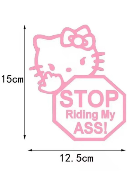 برچسب ماشین هلو کیتی