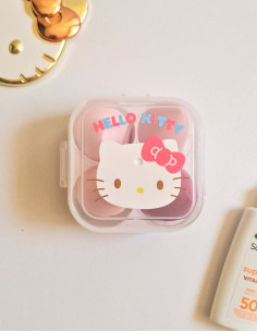 پد آرایشی تخم مرغی هلو کیتی