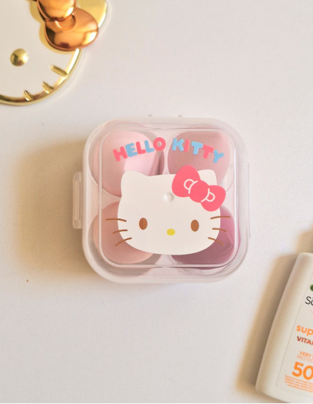 پد آرایشی تخم مرغی هلو کیتی