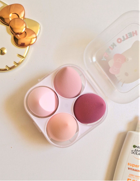 پد آرایشی تخم مرغی هلو کیتی