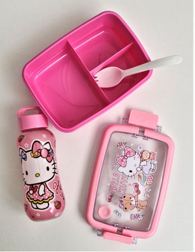 ست ظرف و بطری هلو کیتی