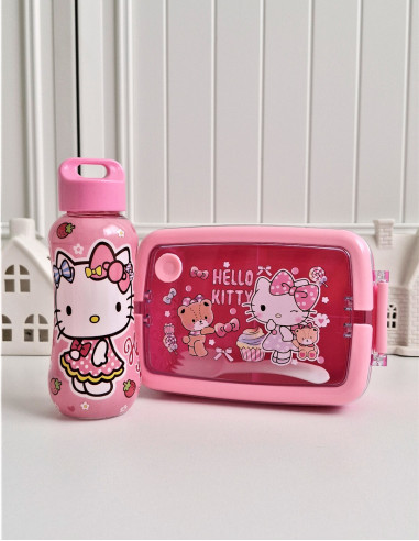 ست ظرف و بطری هلو کیتی