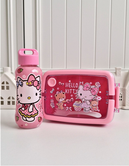 ست ظرف و بطری هلو کیتی