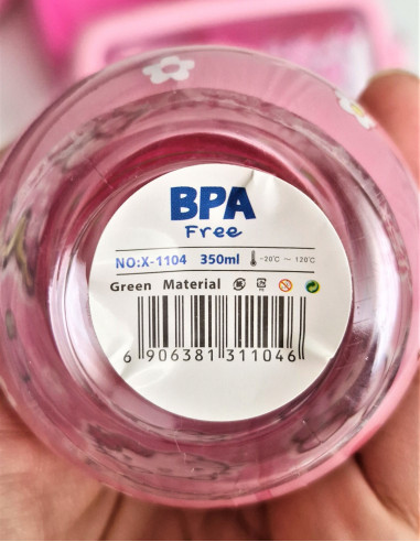 ست بطری و قاشق چنگال هلو کیتی