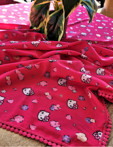 رومیزی هلو کیتی