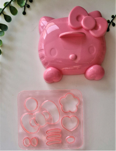 قالب برنج هلو کیتی