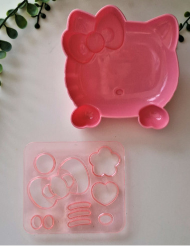 قالب برنج هلو کیتی