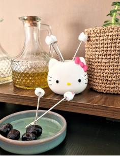 چنگال مزه خوری هلو کیتی