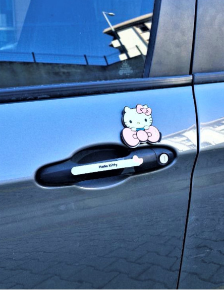 برچسب دستگیره ماشین هلو کیتی