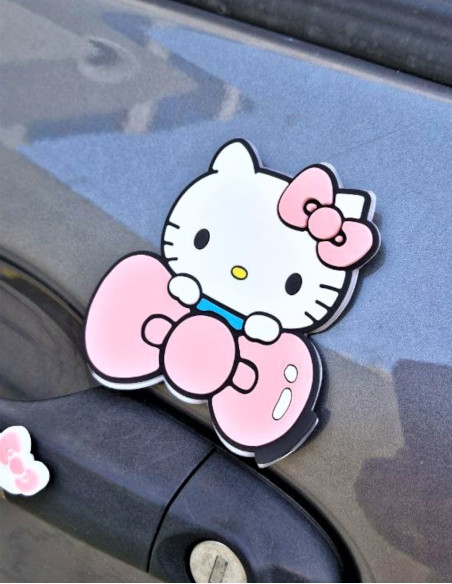 برچسب دستگیره ماشین هلو کیتی