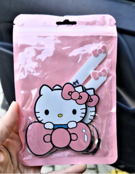 برچسب دستگیره ماشین هلو کیتی