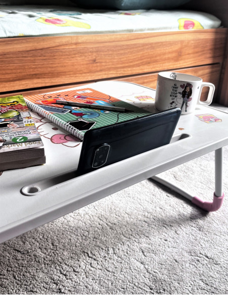 میز تحریر تاشو دخترانه هلو کیتی