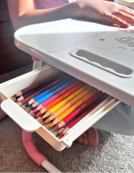 میز تحریر تاشو دخترانه هلو کیتی